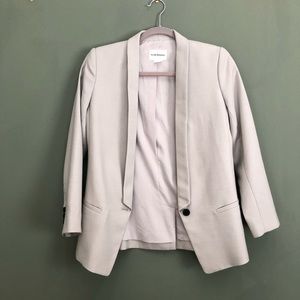 Club Monaco Mair Blazer in Pale Grey Size 4